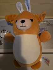 Squishmallows HugMees 2024 Easter 10" Stevon the Dog Animal Plush Doll Toy