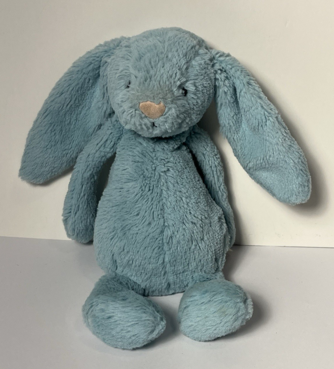 Jellycat London Bashful Bunny Aqua Retired SMALL Bashful Aqua