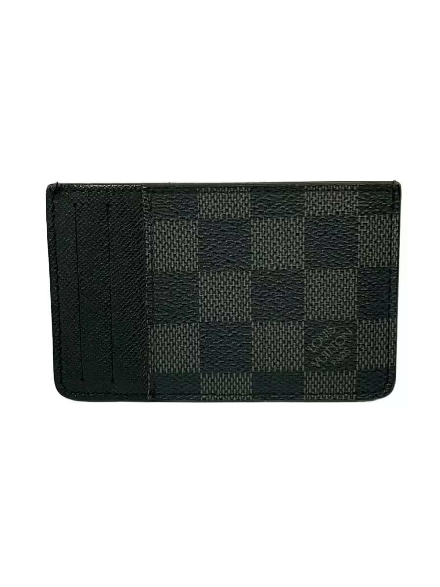 LOUIS VUITTON Neo Porte Carte Damier Graphite Black Men's thumbnail 2