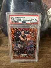 2019-20 Panini Prizm Choice Tiger Stripes Prizm Zach Collins #116