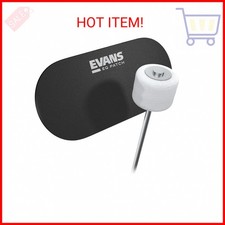 Evans EQ Double Pedal Patch, Black Nylon,EQPB2