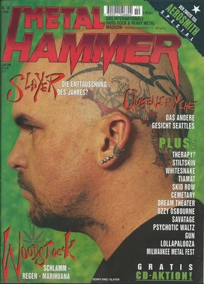 Metal Hammer - Hard Rock Magazin (10/1994) mit Superposter: Suicidal Tendencies