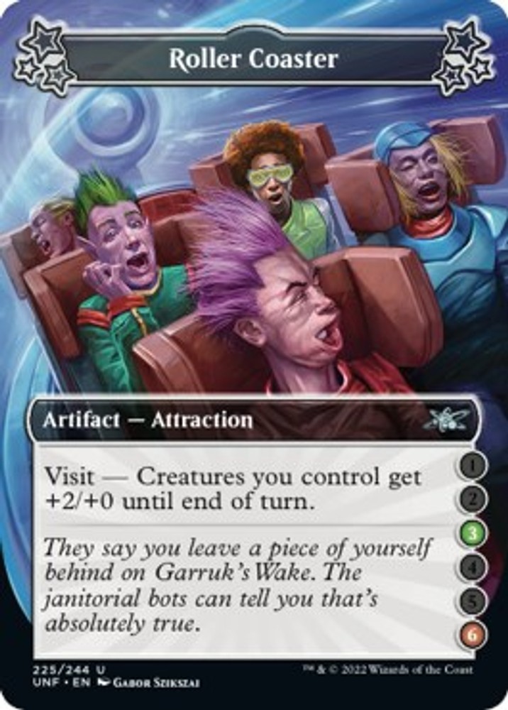 Roller Coaster (3-6) Unfinity Foil MTG 225 MP