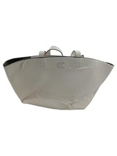 Borsa donna shopper Calvin Klein Jeans borsetta bianca pelle minimalista