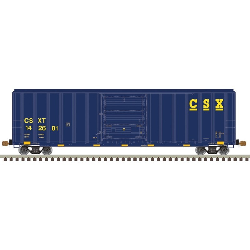 Atlas 20007597 HO FMC 5347 SD Box Car CSX Road # 142681