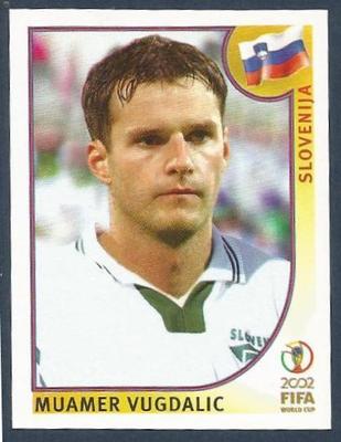 PANINI KOREA / JAPAN WORLD CUP 2002 - #121 - SLOWENIEN - MUAMERVUGDALIC