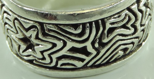 Anillo Vintage Unisex/Plata 925 años 60 (19,1 mm Ø) - Imagen 3 de 4