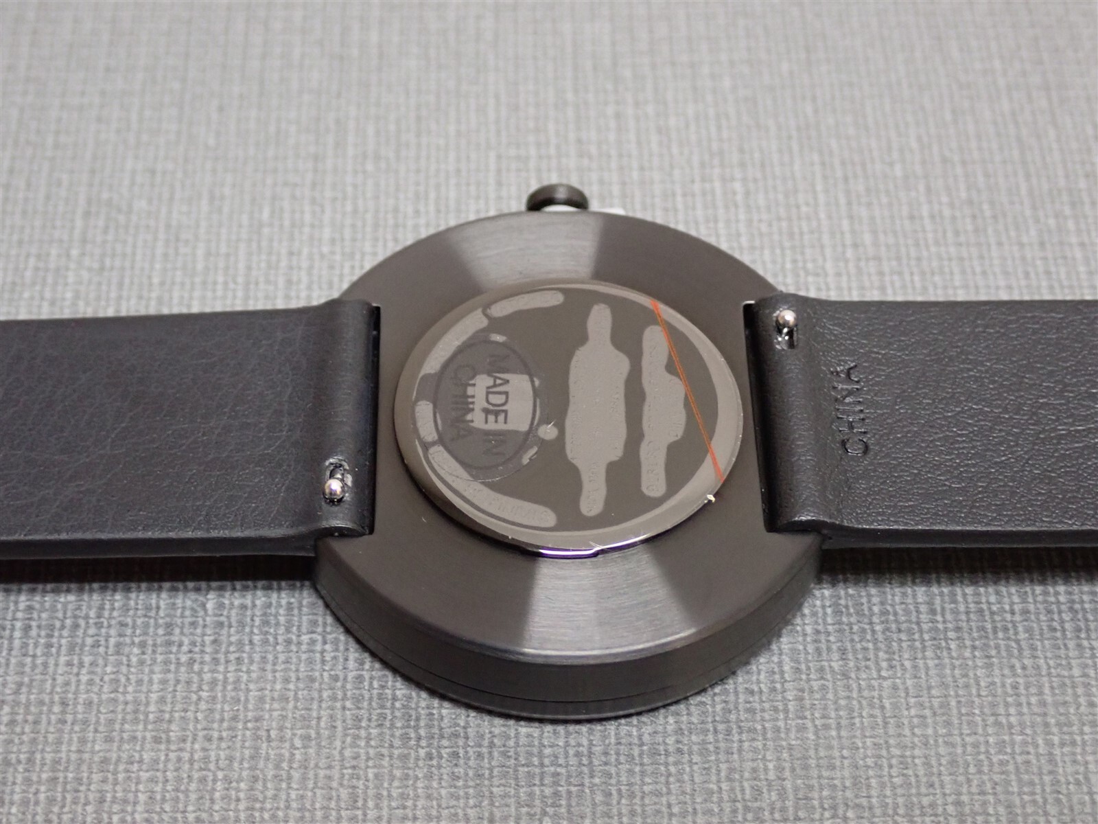 NEW Projects Watches PJT-7811 Miro Masaic 40mm Black Leather Strap Watch