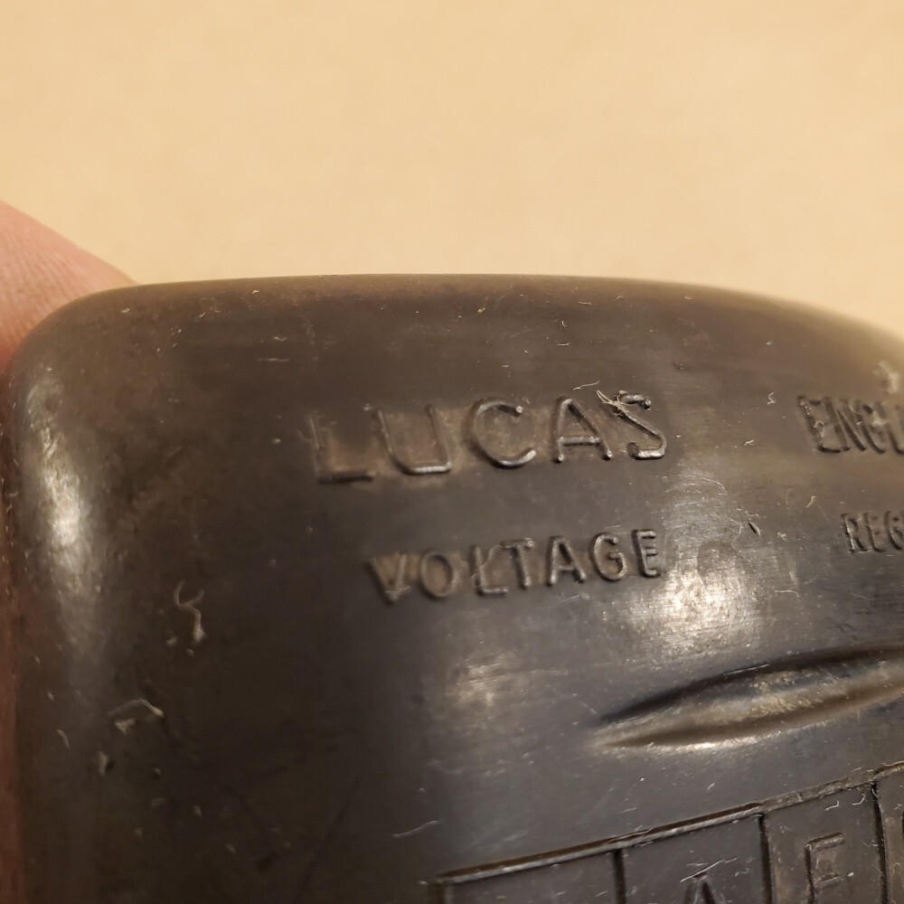 Lucas Voltage Regulator COVER RB106/2 Jaguar MG Austin Rolls Royce Triumph