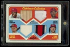 2018 Topps Heritage Clubhouse Quad Bob Gibson/Ozzie Smith/Yadier Molina #06/10