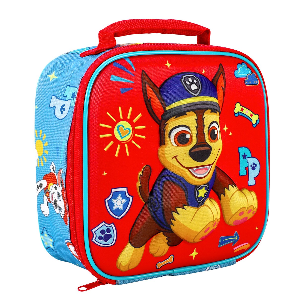 Paw Patrol Kids 3D Rectangular Insulated Lunch Box Bag for Boys
