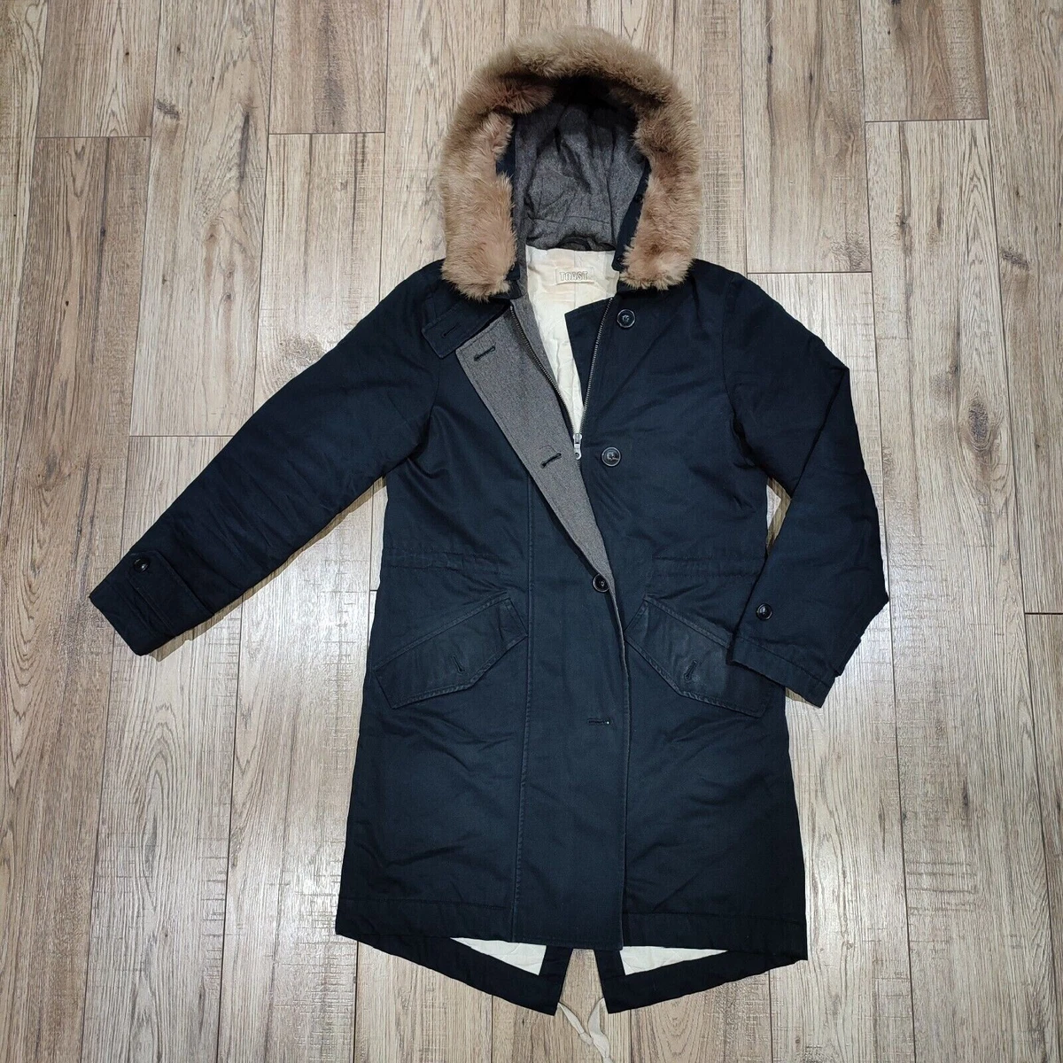 Toast waxed cotton coat sale