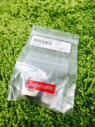 Supreme S/S 2014 Onyx Pinky Ring 14K 