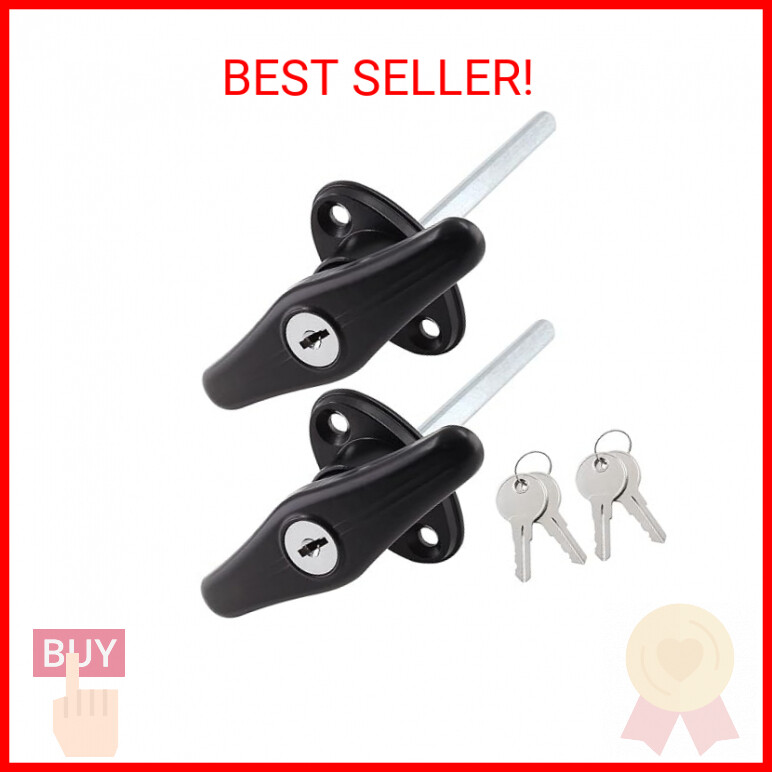 Qjaiune Truck Cap Locking THandles 2 Pack Camper Topper Lock, Camper