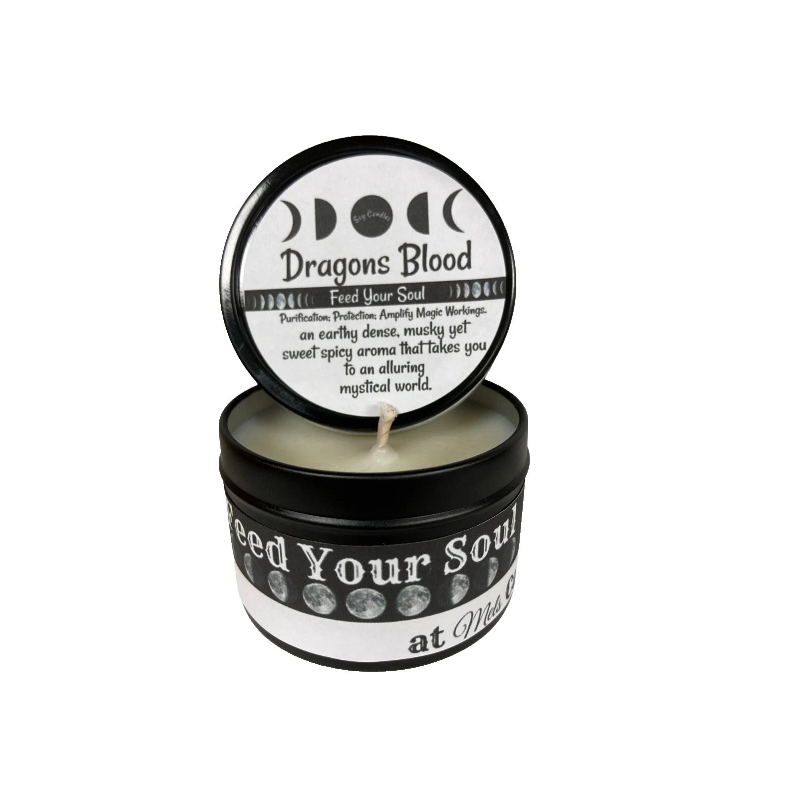 Cera de soja Boda Porta Velas mecha estándar