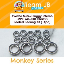 Kyosho Mini-Z Buggy Inferno MP9, MB-010 Chassis - 14 Pcs Sealed Bearings Kit