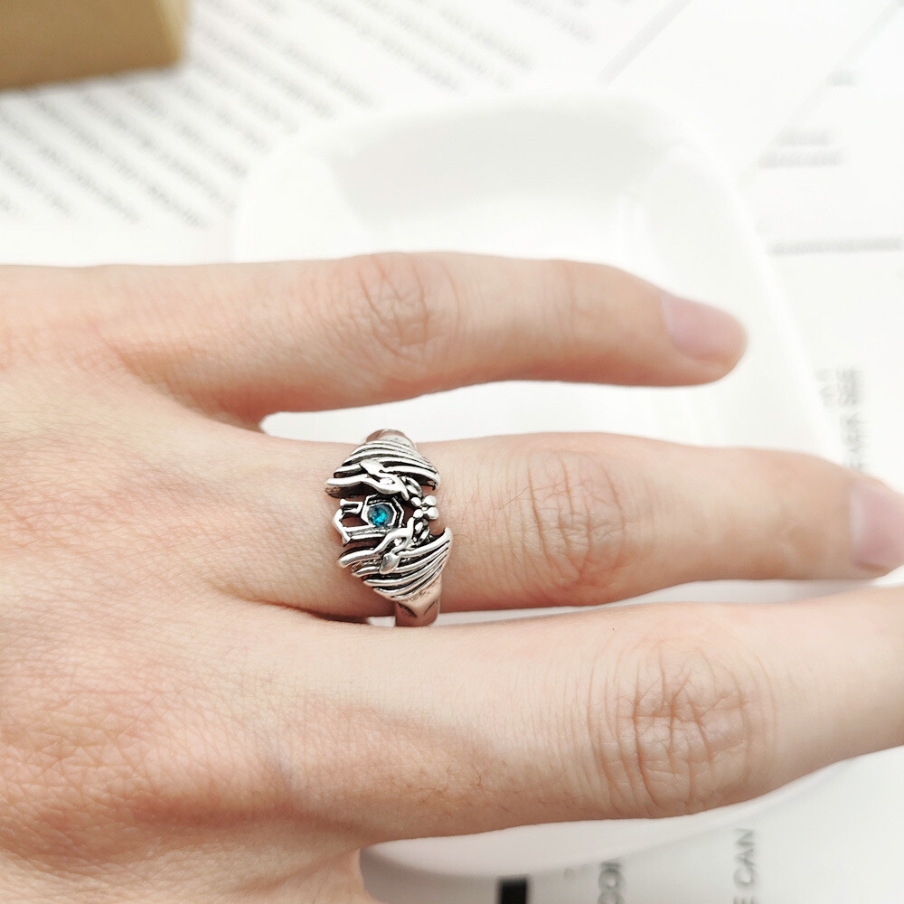 BLEACH Anime Ulquiorra Grimmjow Metal Ring Hitsugaya Ring adjustable | eBay