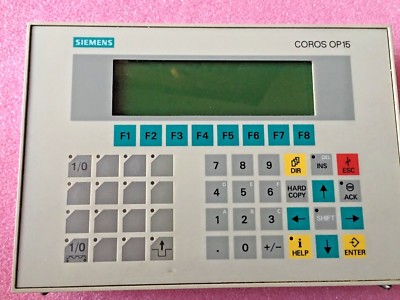 SIEMENS SIMATIC 6AV3515-1MA22-1AA0 Operator Panel COROS OP 15-C2 ,E-Stand 4 OP15