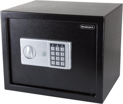 Digital Safe - Compact Steel Money Security Box with Electronic