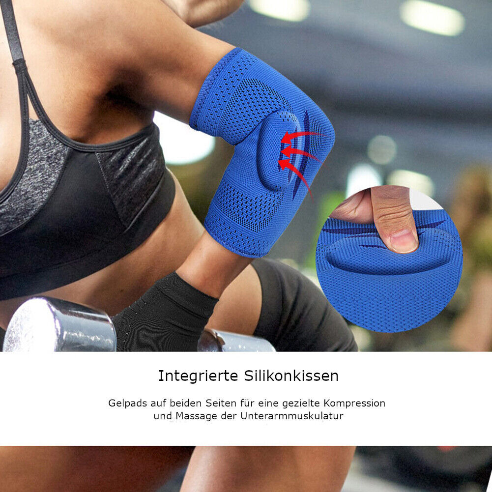 Ellenbogenbandage Für Tennisarm & Golferarm | Kompressionsstütze Für Sport | Schmerzlinderung Bei Arthritis
