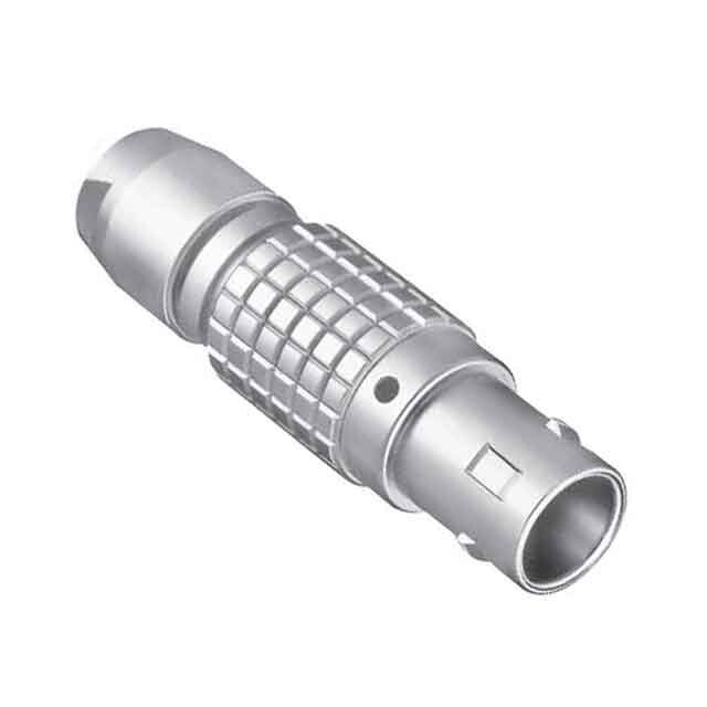 LEMO 3 Position Circular Connector Plug Male Pins Solder Cup FGG