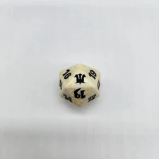 MTG Innistrad D20 Spindown Magic the Gathering Die Dice - White