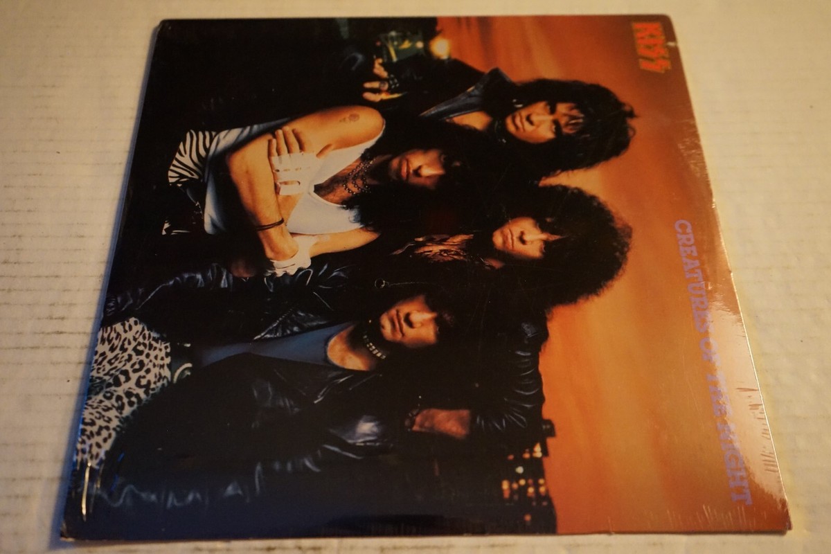 Kiss Creatures Of The Night LP Rare No Makeup Mercury 1985