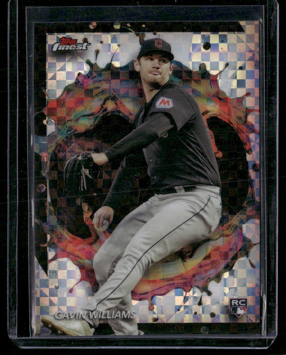 2024 Finest #242 Gavin Williams Checkerboard Refractors