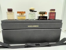 DOLCE & GABBANA FOR WOMEN 5 PIECES MINIATURE GIFT SET NICE FOR TRAVELING
