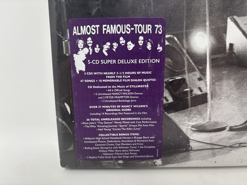 Almost Famous 1973 Tour OST Super DELUXE 5CD Box Set NEW - Picture 2 of 2