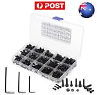 <!--F#f_0-->AU 500Pcs M3/M4/M5 Carbon-Steel Hex Bolts Nut Socket Head Cap Screws Asorted Set<!--F/-->