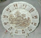 1969 ALFRED MEAKIN Staffordshire England CALENDAR PLATE God Bless Our House — photo 1