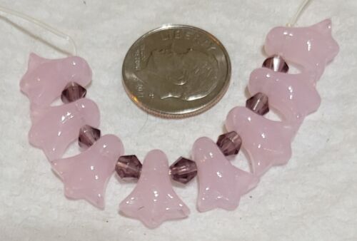 K603 12mm pressed glass flower beads. will combine to save on shipping