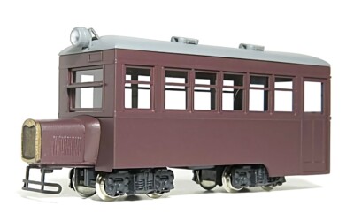 HOn30/HOe Aru-Model Narita Single-Ended Bonnet Railbus Kit H0e Gauge Railcar 009