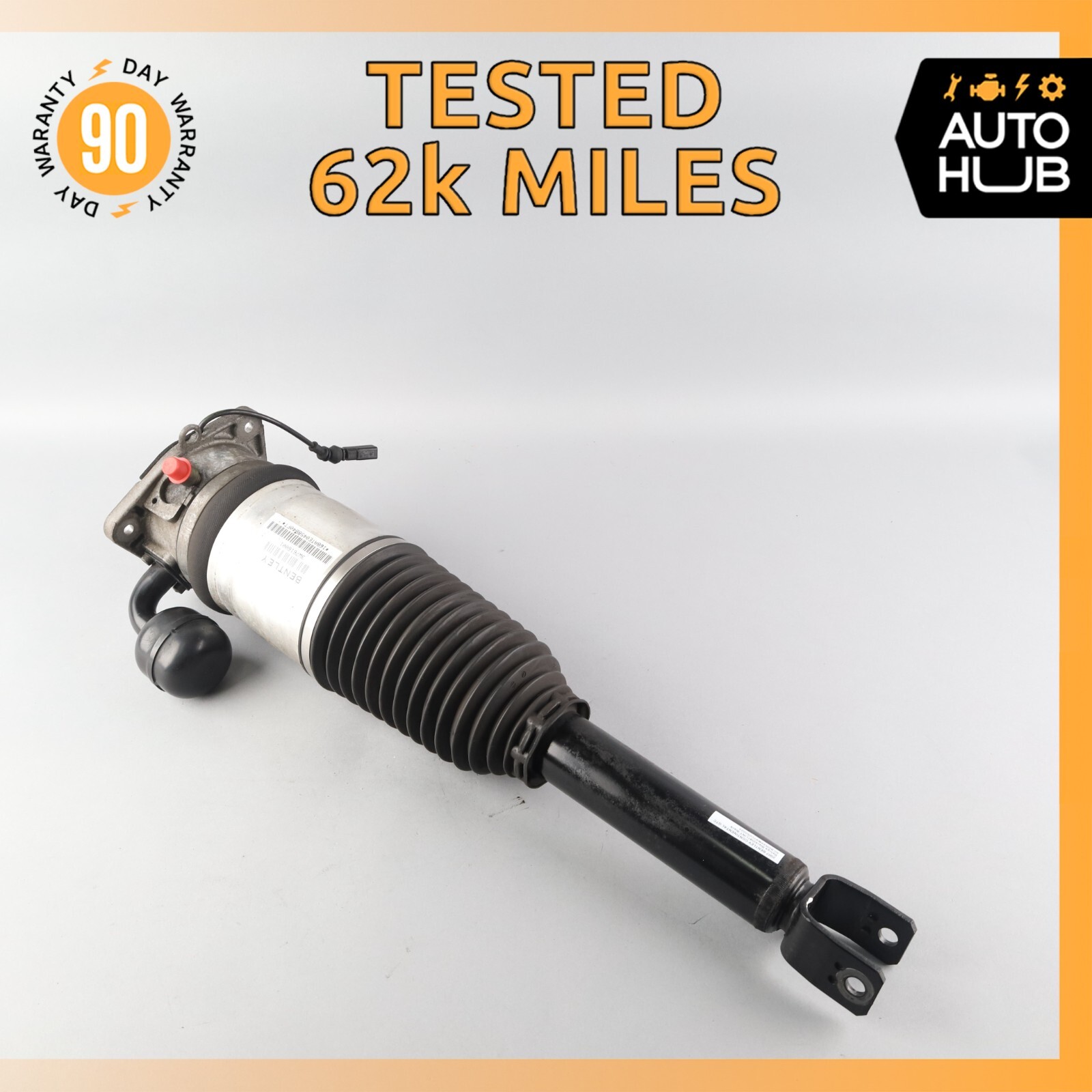 07-11 Bentley Continental GTC Rear Left Side Air Ride Air Shock Strut OEM 62k