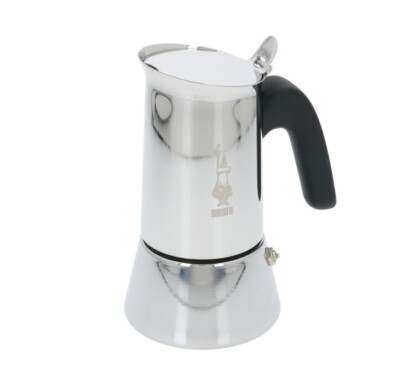 ORIGINAL BIALETTI HERDPLATTE KOCHFELD KAFFEEMASCHINE VENUS 4 TASSEN ITALIENISCHER STIL ESPRESSO