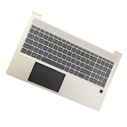 New Palmrest W/ Backlit Keyboard N01933-001 Sliver For HP Probook 450 455 G9 US - Picture 6 of 9