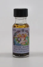Fire of Passion, Sun's Eye Mystic Blends Oil, 1/2 Ounce Bottle