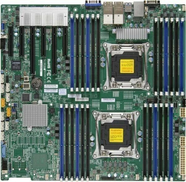 Supermicro X10DRi-LN4+ LGA2011-3 Xeon E5-2600 V3/V4 Motherboard EE-ATX. - Image 2 of 4