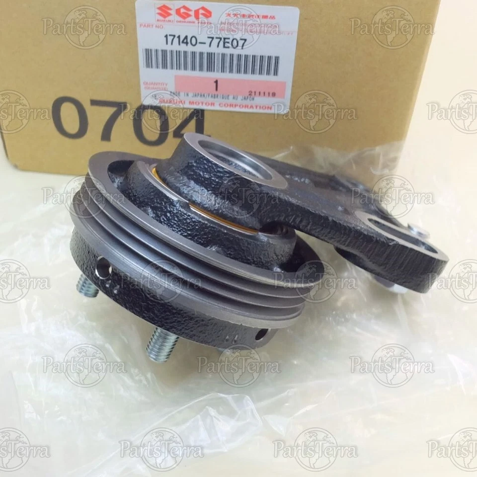 1714077E07 Genuine OEM Suzuki SIDEKICK / VITARA SQ420L SQ420Q Cooling Fan Pulley Foto 4 de 4