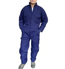 Mens Insulated Quilted Padded Coveralls Workwear Thermal Overalls Boilersuit