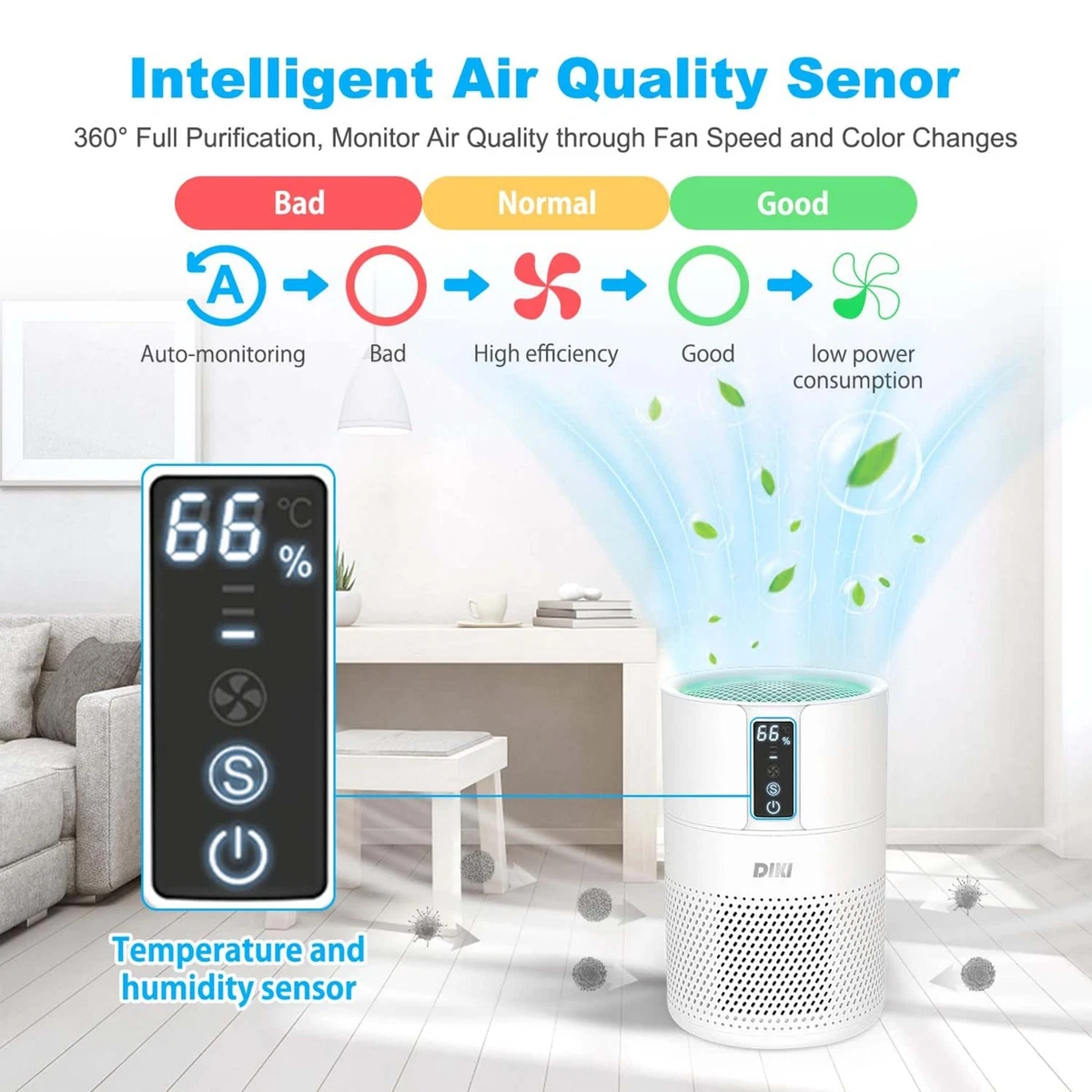 Diki hepa air purifier deals