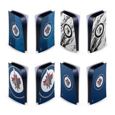 OFFICIAL NHL WINNIPEG JETS VINYL SKIN DECAL FOR SONY PS5 DIGITAL EDITION CONSOLE