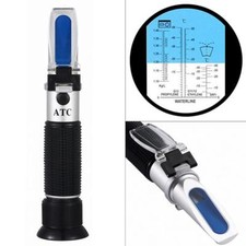 Portable ATC Refractometer Freezing Point Meter for Glycol Antifreeze Coolant UK