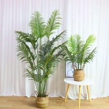 25In/32In Large Artificial Palm Tree Faux Plants For Home Garden Outdoor Decor