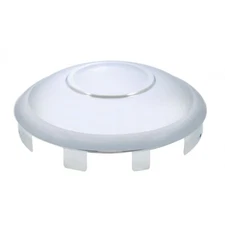 Universal Stainless Classic Front Hub Cap - 1" Lip