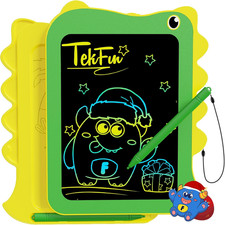 Kids LCD Writing Tablet 8.5in Green Doodle Board Drawing Pad