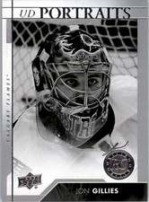 2017-18 Upper Deck UD Portraits #P63 Jon Gillies - HKY