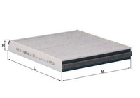 Mahle Filter, Innenraumluft Lak 593 FüR Renault