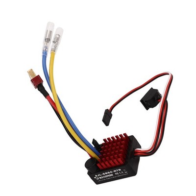 Electronic Speed Controller, High Quality RC Crawler ESC, 360A Brushed Bidirectional, Waterproof T Plug, RC Car, Electric Vehicle, Children's Toys, Hobby